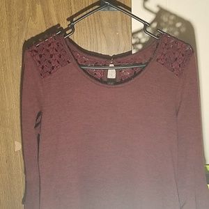 Burgandy Top